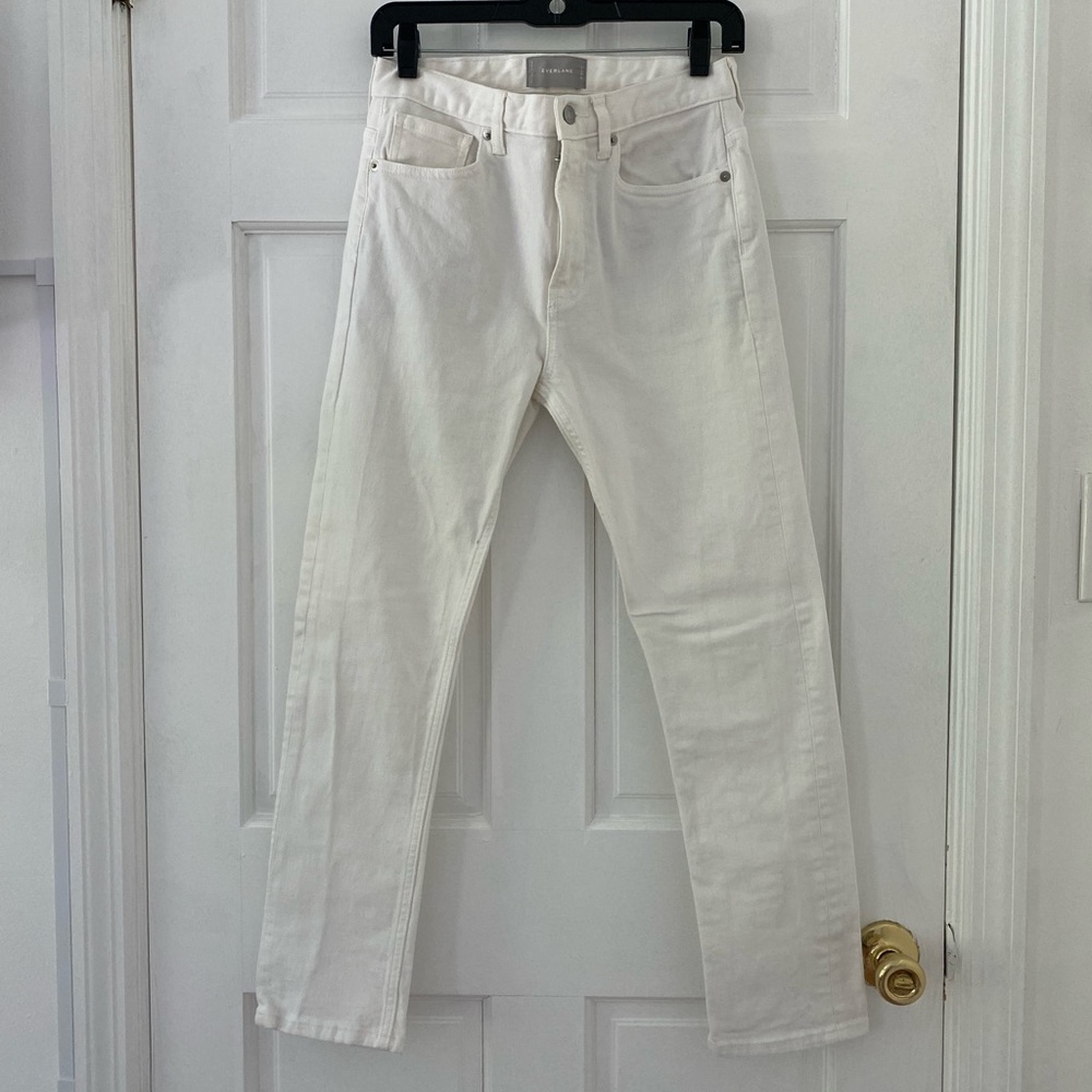 White Everlane Jeans